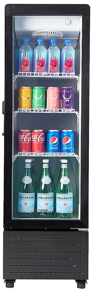 Premium Levella - 4.9 Cu. Ft. Single Door Display Refrigerator - Black