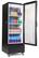 Alt View 4. Premium Levella - 7.6 Cu. Ft. Single Door Display Refrigerator - Black.