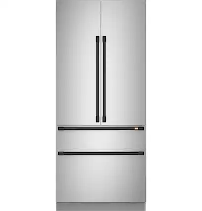 Front. Café - Refrigeration Handle Kit for Café - Flat Black.