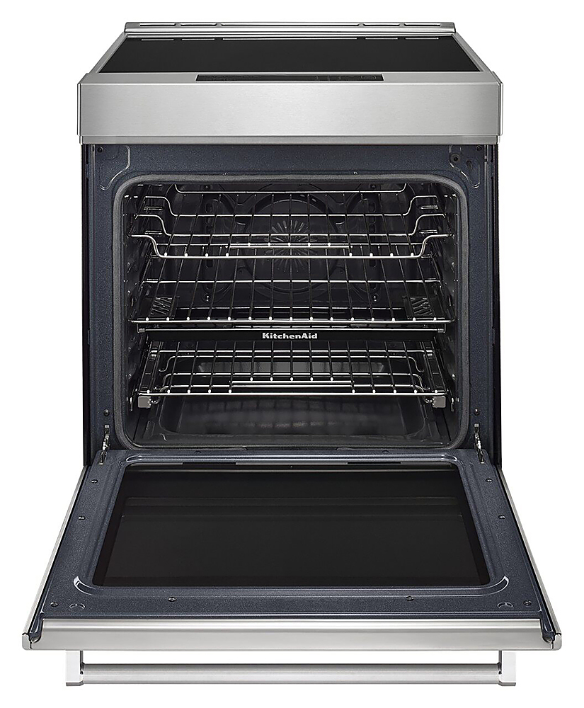 KitchenAid 30-Inch 4-Element Induction Slide-in Convection Range with Air Fry