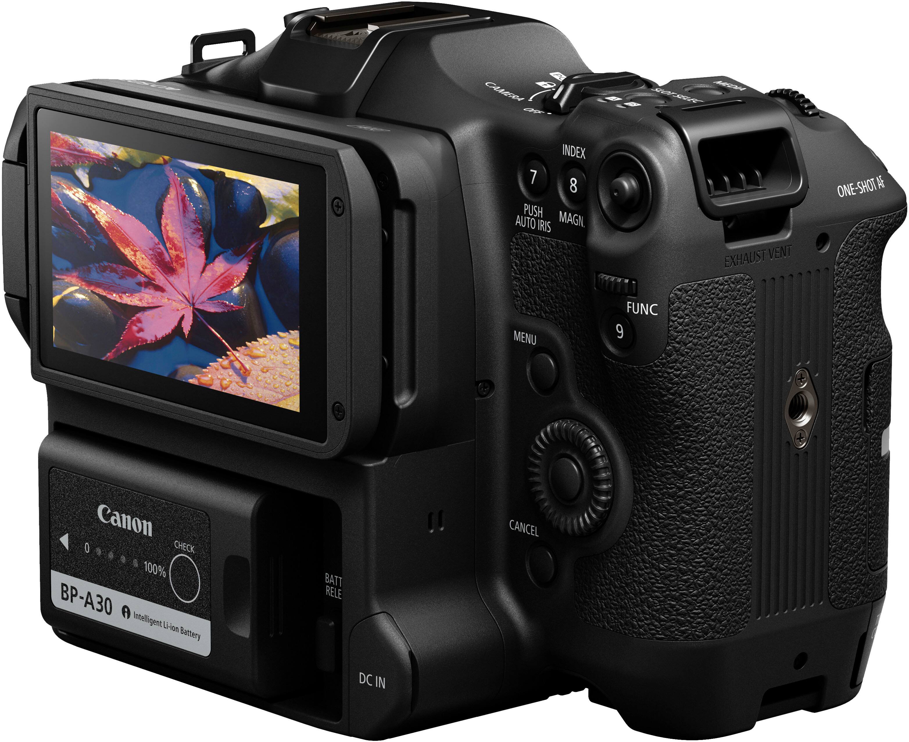 Alt View 13. Canon - EOS C70 4K Video Mirrorless Cinema Camera with RF 24-105mm f/4 L IS USM Lens - Black.