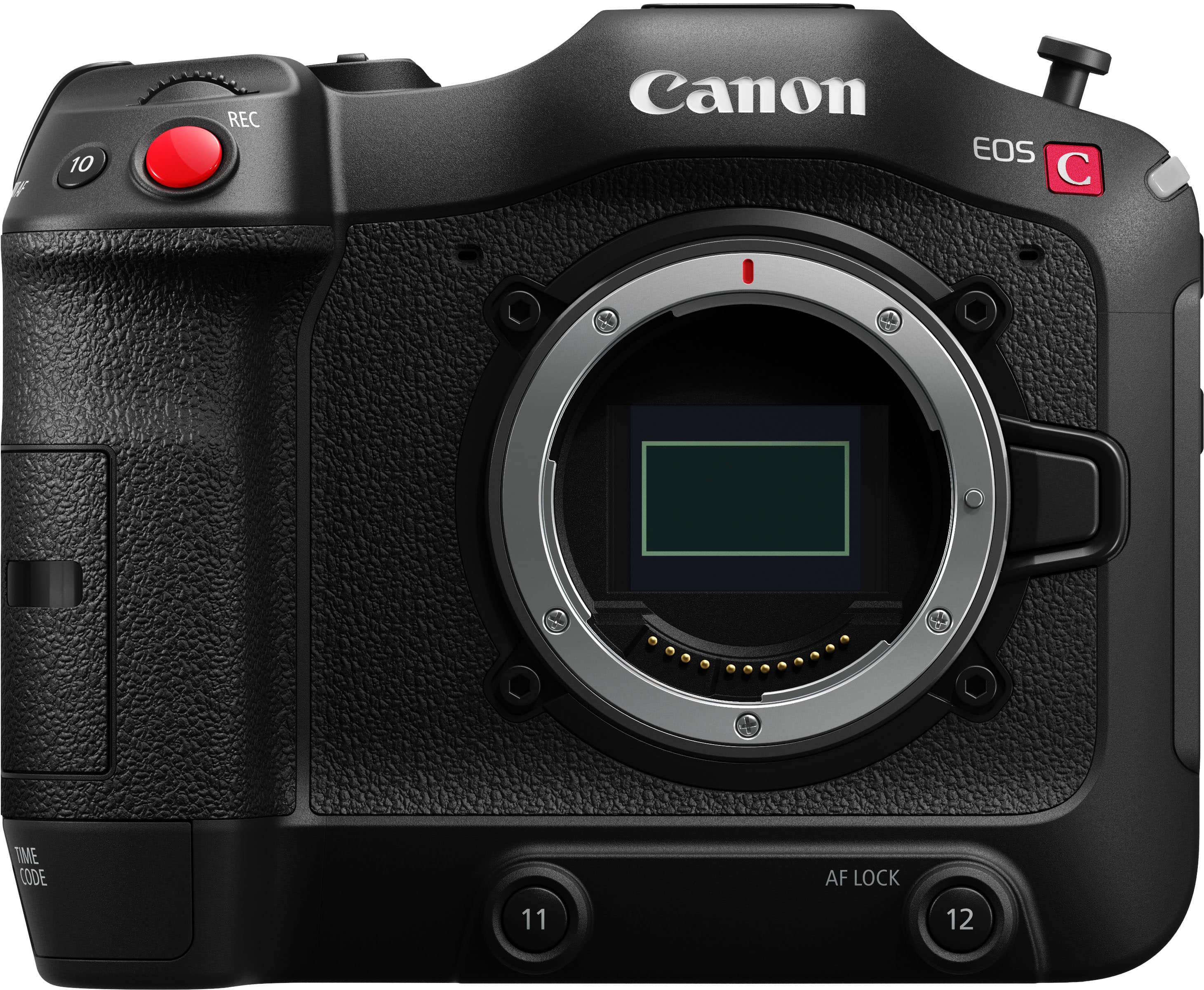 Canon - EOS C70 4K Video Mirrorless Cinema Camera (Body Only) - Black - Front_Zoom