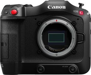 Canon - EOS C70 4K Video Mirrorless Cinema Camera (Body Only) - Black - Front_Zoom