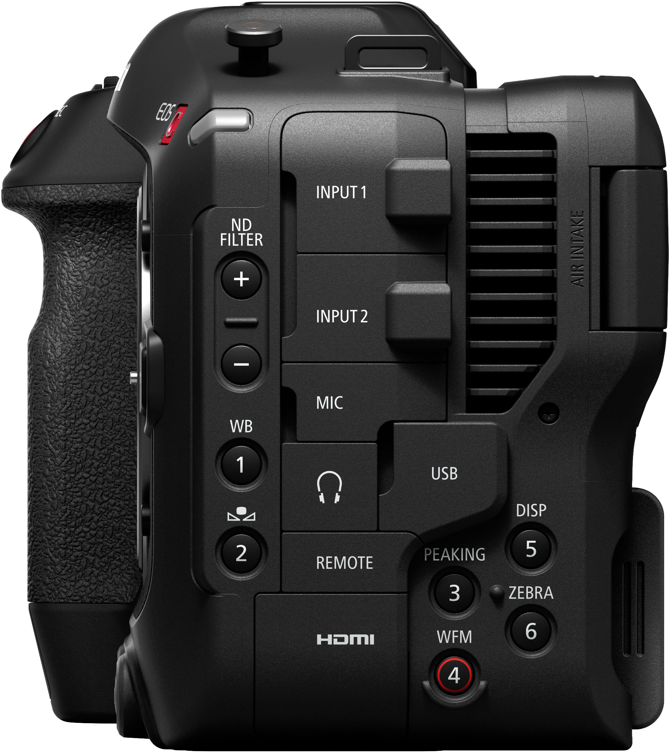 Canon EOS R5 C 8K Video Mirrorless Cinema Camera (Body Only) Black 5077C002  - Best Buy