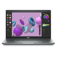 Dell - Mobile Precision 3480 14" Laptop - Intel Core i7-1360P with 16GB Memory - 512GB SSD - Titan Gray - Front_Zoom