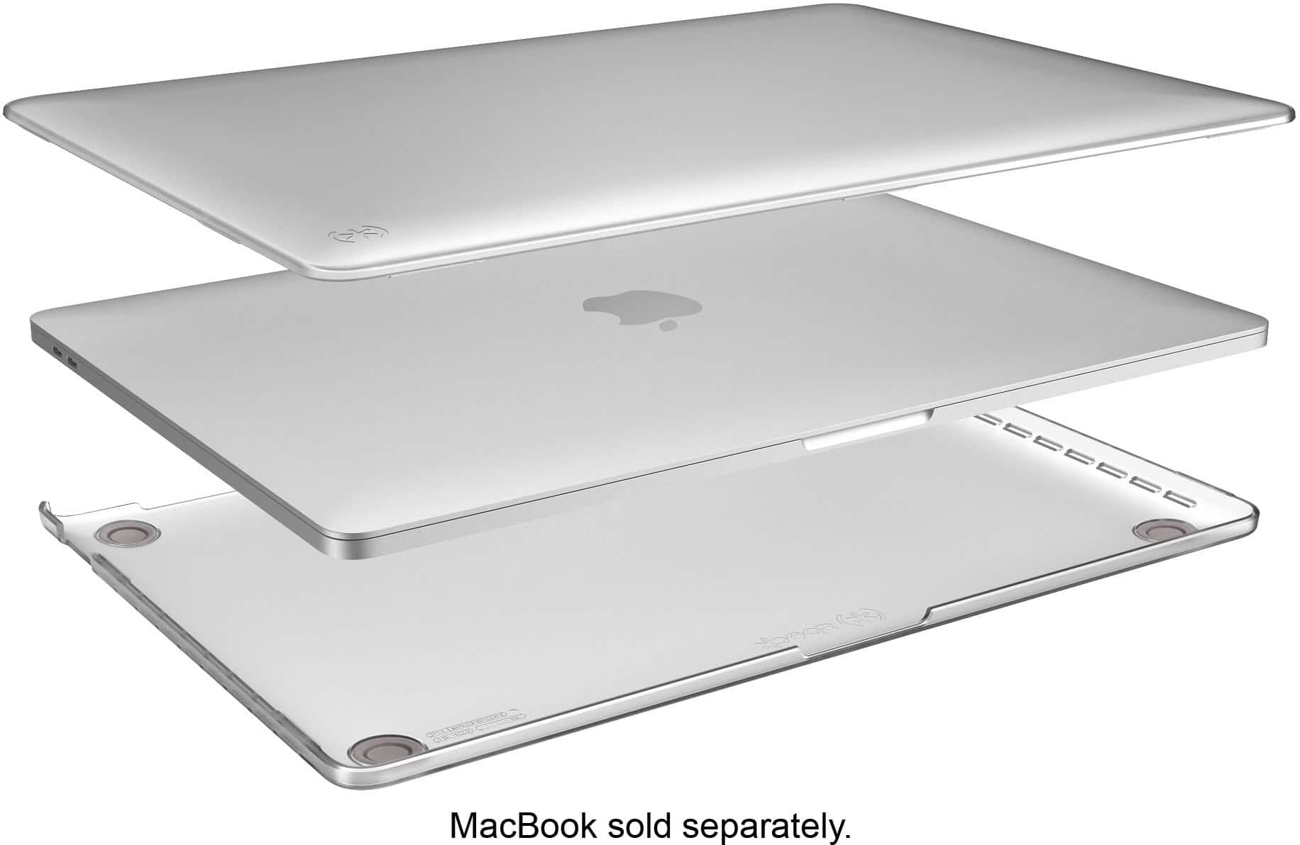Alt View 12. Speck - Smartshell Case for Macbook Pro 13" M2 (2022) - Clear.