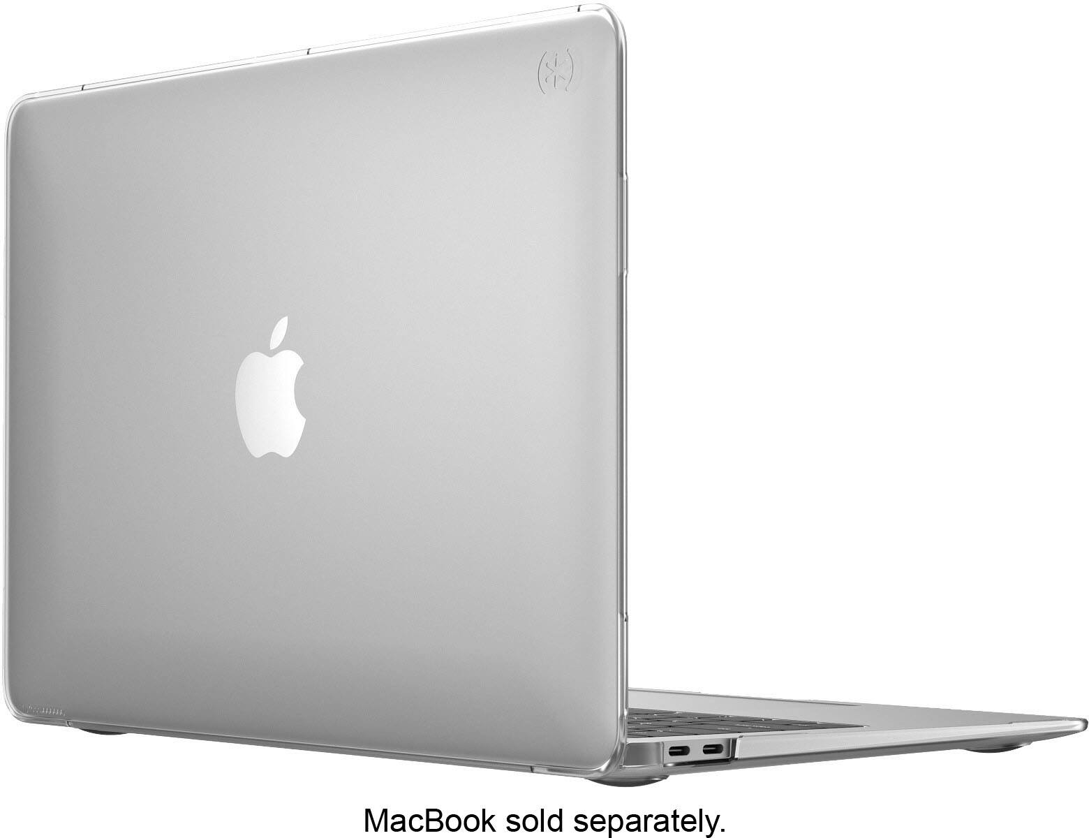 Back. Speck - Smartshell Case for Macbook Air 13" (2020) - Clear.