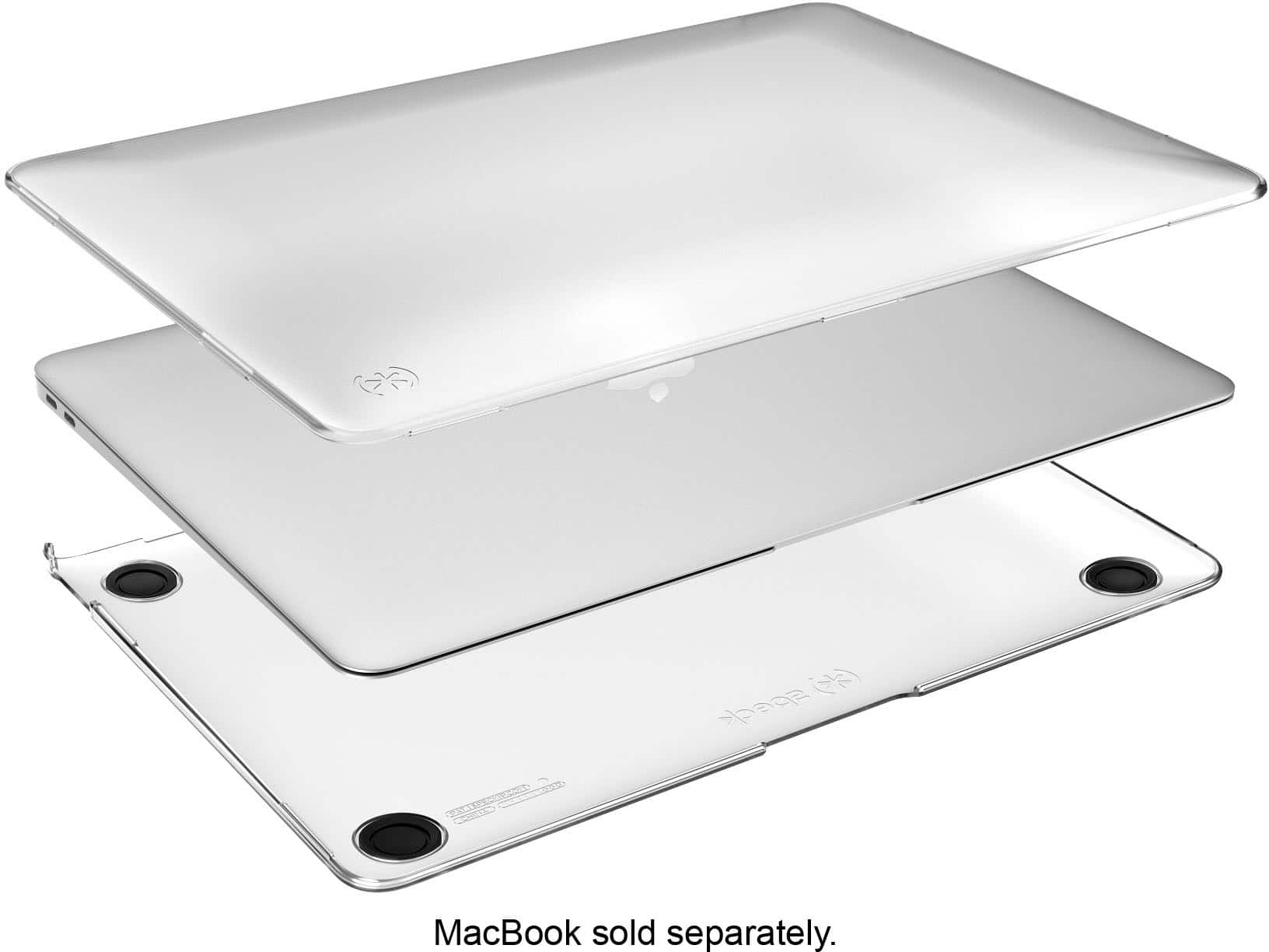 Alt View 11. Speck - Smartshell Case for Macbook Air 13" (2020) - Clear.