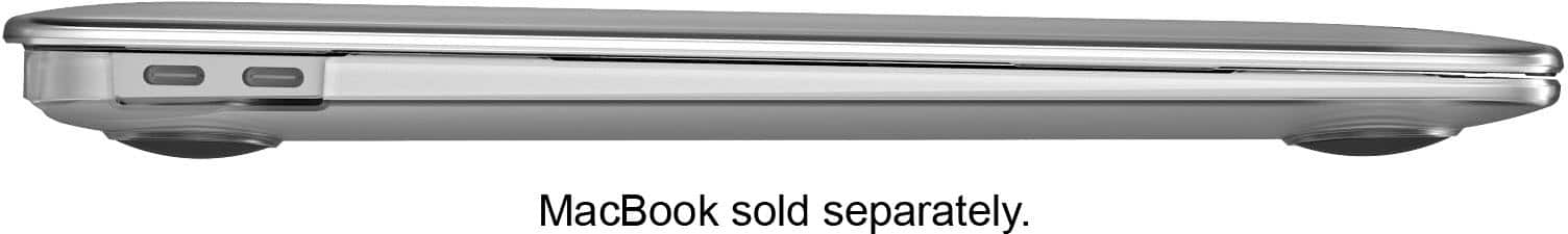 Alt View 12. Speck - Smartshell Case for Macbook Air 13" (2020) - Clear.