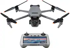 Alt View 11. DJI - Geek Squad Certified Refurbished Mavic 3 Pro Drone and RC Remote Control with Built-in Screen - Gray.