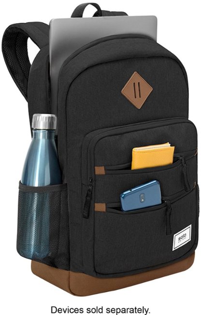 Solo New York - Re:Fresh Backpack For 15.6" Laptop - Black_4
