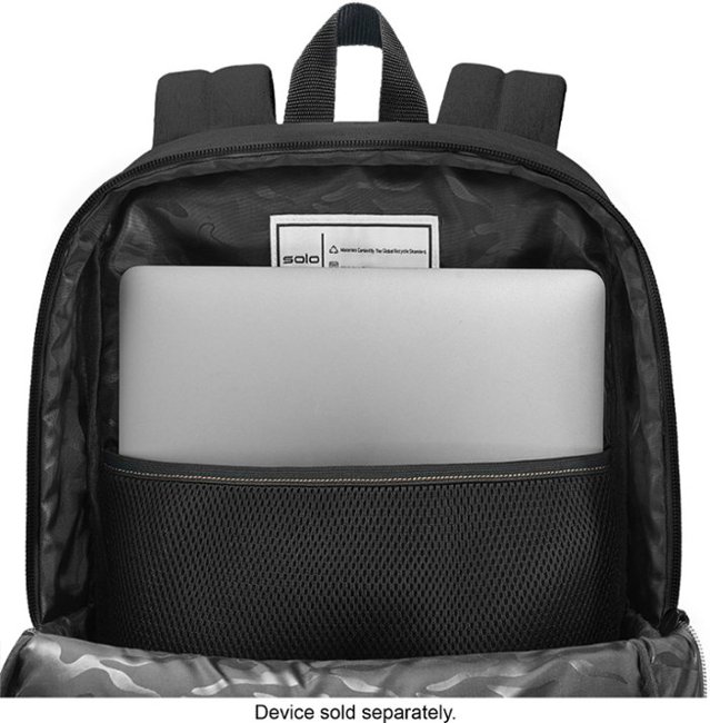 Solo New York - Re:Fresh Backpack For 15.6" Laptop - Black_5