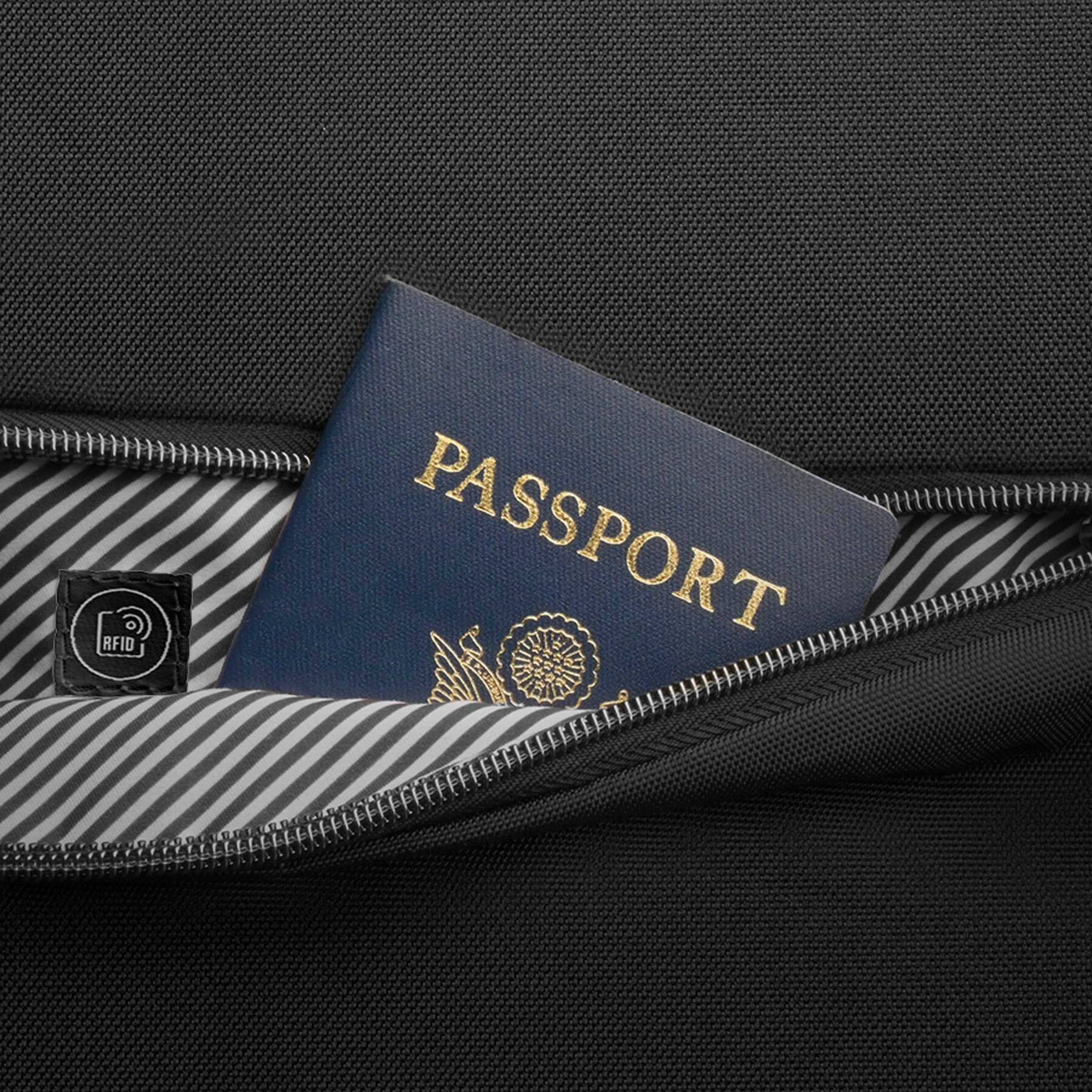 Alt View 20. Solo New York - Stealth Hybrid Backpack 14.1" - Black.