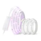 Front. Nanoleaf - Essentials Matter 200" Smart LED Lightstrip (5m) Smarter Kit - Flexible and Trimmable - White and Colors.