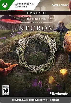 Front. Bethesda - The Elder Scrolls Online Upgrade: Necrom. - M (Mature 17+)