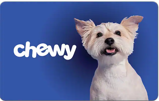 Front. Chewy - $50 Gift Card.