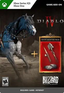 Diablo IV Crypt Hunter Pack - Xbox Series X, Xbox Series S, Xbox One [Digital]