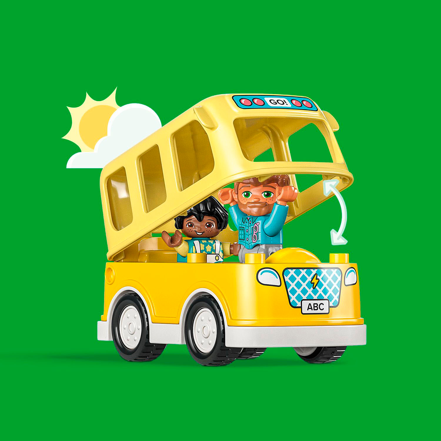 Tutor Lang Styring LEGO DUPLO Town The Bus Ride 10988 6426538 - Best Buy