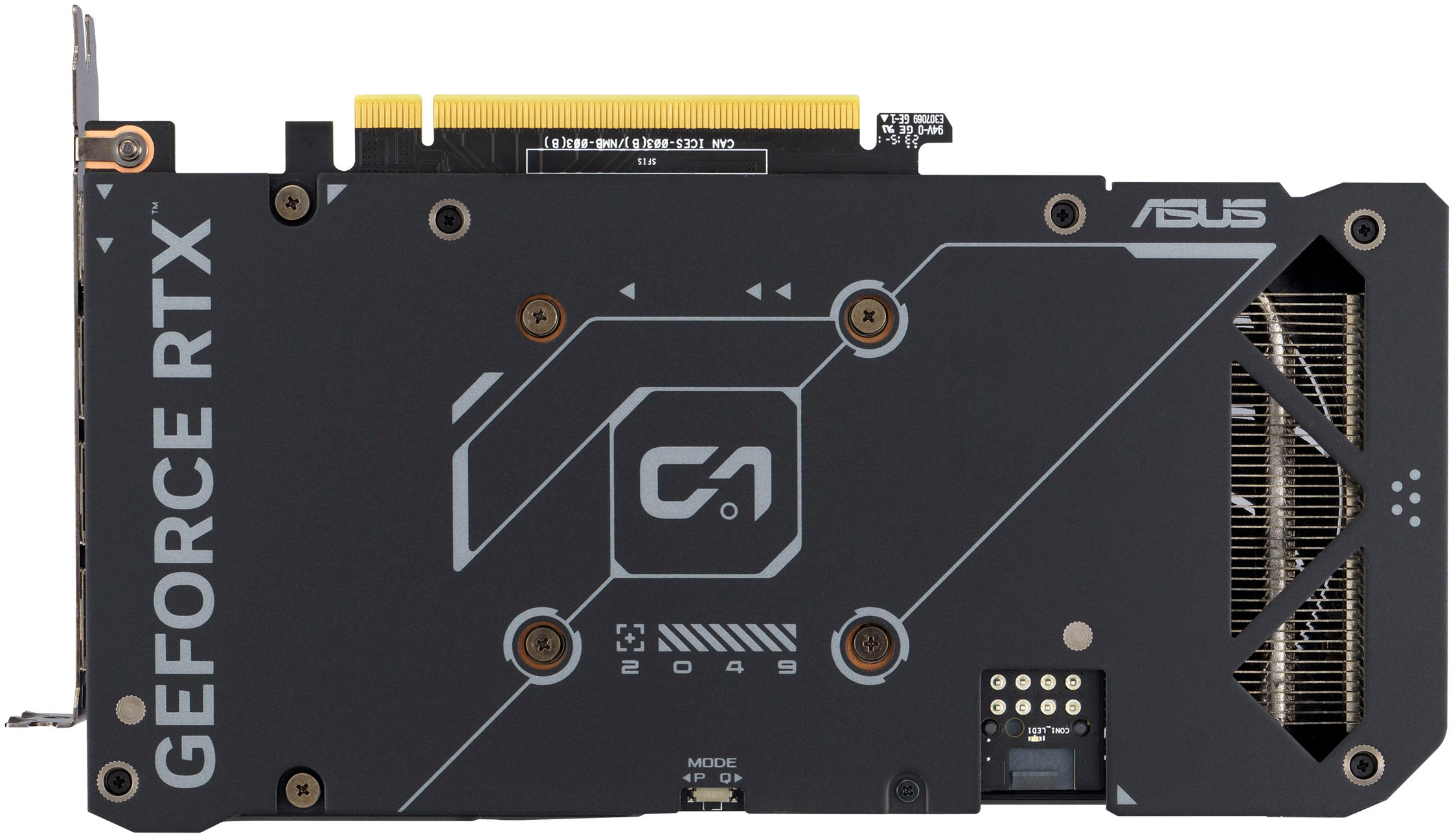 CARTE GRAPHIQUE : ASUS Dual GeForce RTX 4060 OC Edition 8GB GDDR6