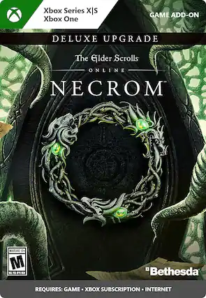 Front. Bethesda - The Elder Scrolls Online Upgrade: Necrom. - M (Mature 17+)