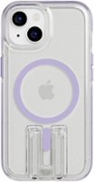 Tech21 - EvoCrystal Kick Case with  MagSafe for Apple iPhone 15, 14 and 13 - Lilac - Front_Zoom