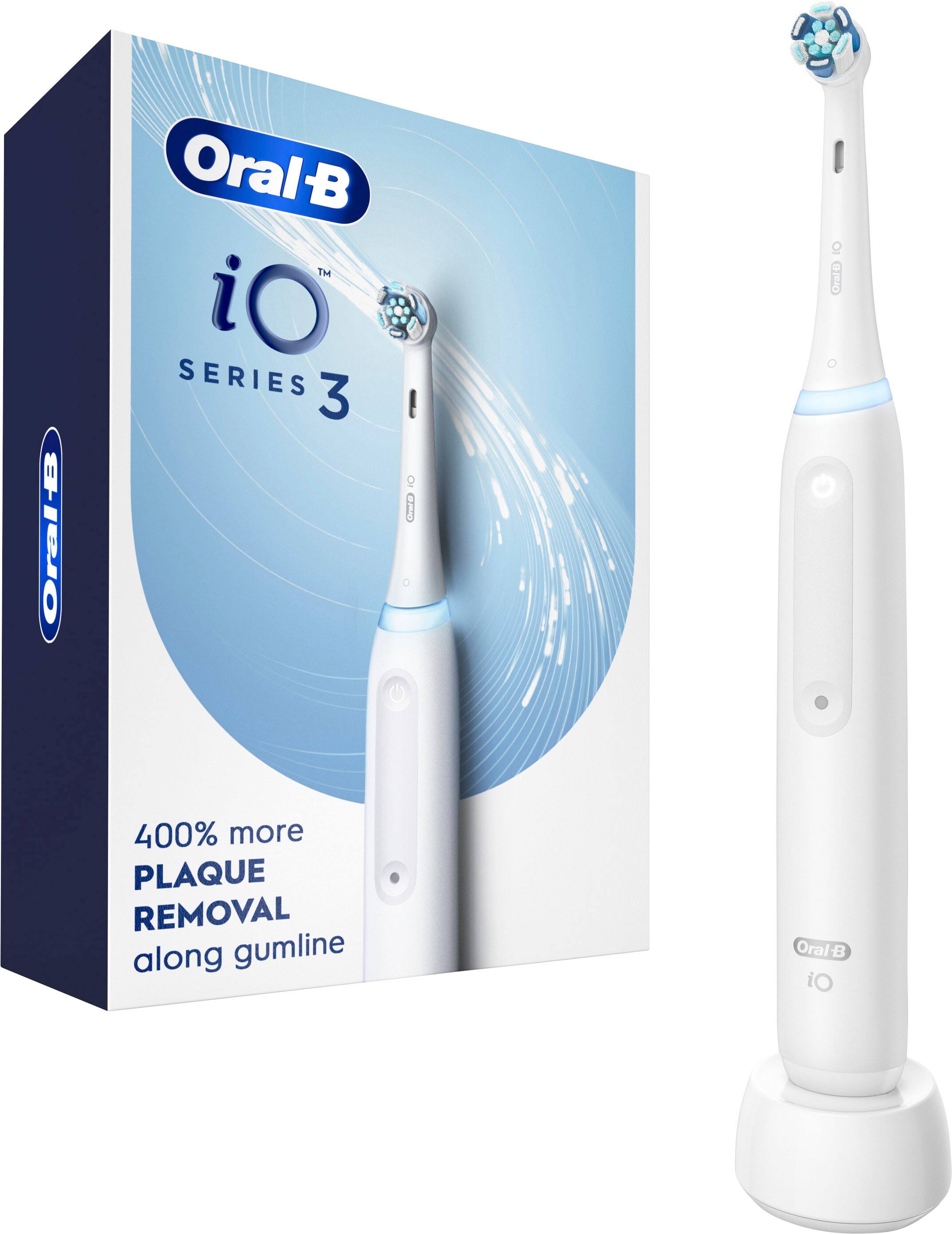 Alt View 16. Oral-B - iO Series 3 Electric Toothbrush with (1) Brush Head - White.