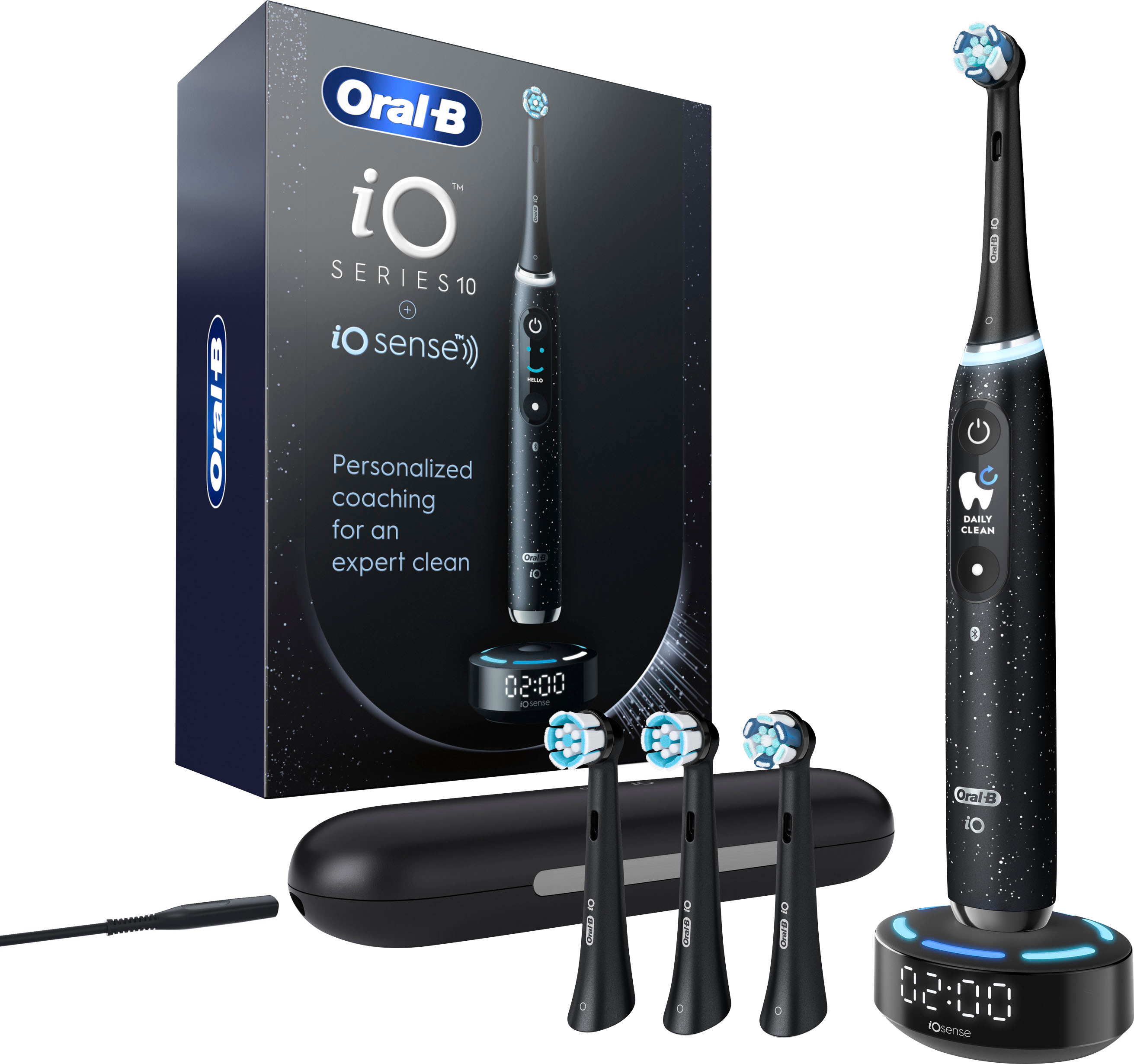 Oral-B - IO Series 10 Rechargeable Electric Toothbrush - Black