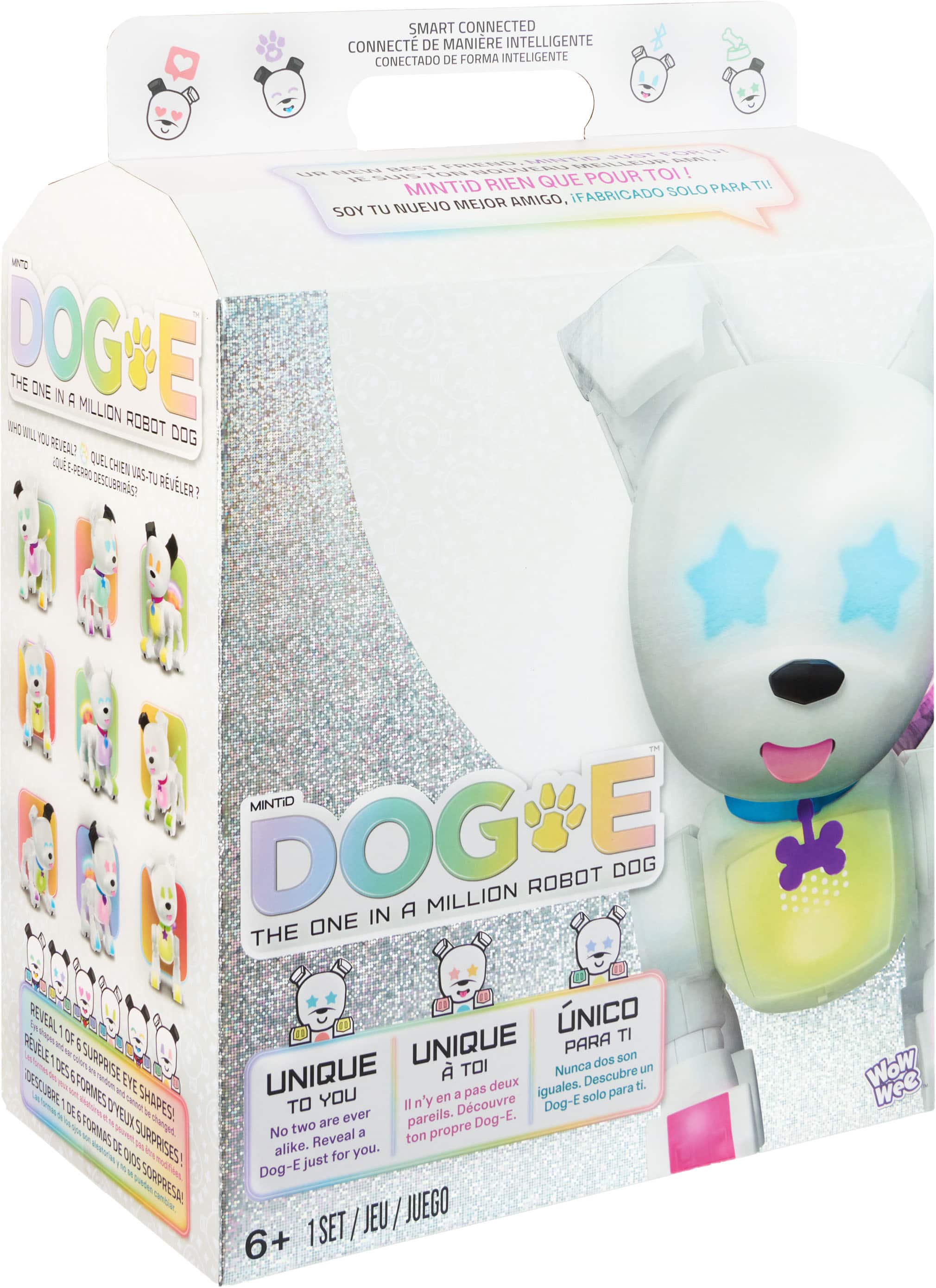 Alt View 14. Dog-E - Interactive Robot Dog with Colorful LED Lights, 200+ Sounds & Reactions, App Connected.