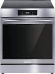 Frigidaire - Gallery 6.2 Cu. Ft Freestanding Electric Induction Total Convection Range with Self-cleaning - Stainless Steel