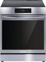 Frigidaire - Gallery 6.2 Cu. Ft Freestandng Induction Total Convection Range - Stainless Steel - Front_Zoom