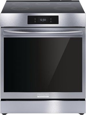 Frigidaire - Gallery 6.2 Cu. Ft Freestandng Induction Total Convection Range - Stainless Steel