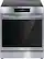 Front. Frigidaire - Gallery 6.2 Cu. Ft Freestandng Induction Total Convection Range - Stainless Steel.