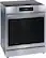 Left. Frigidaire - Gallery 6.2 Cu. Ft Freestandng Induction Total Convection Range - Stainless Steel.