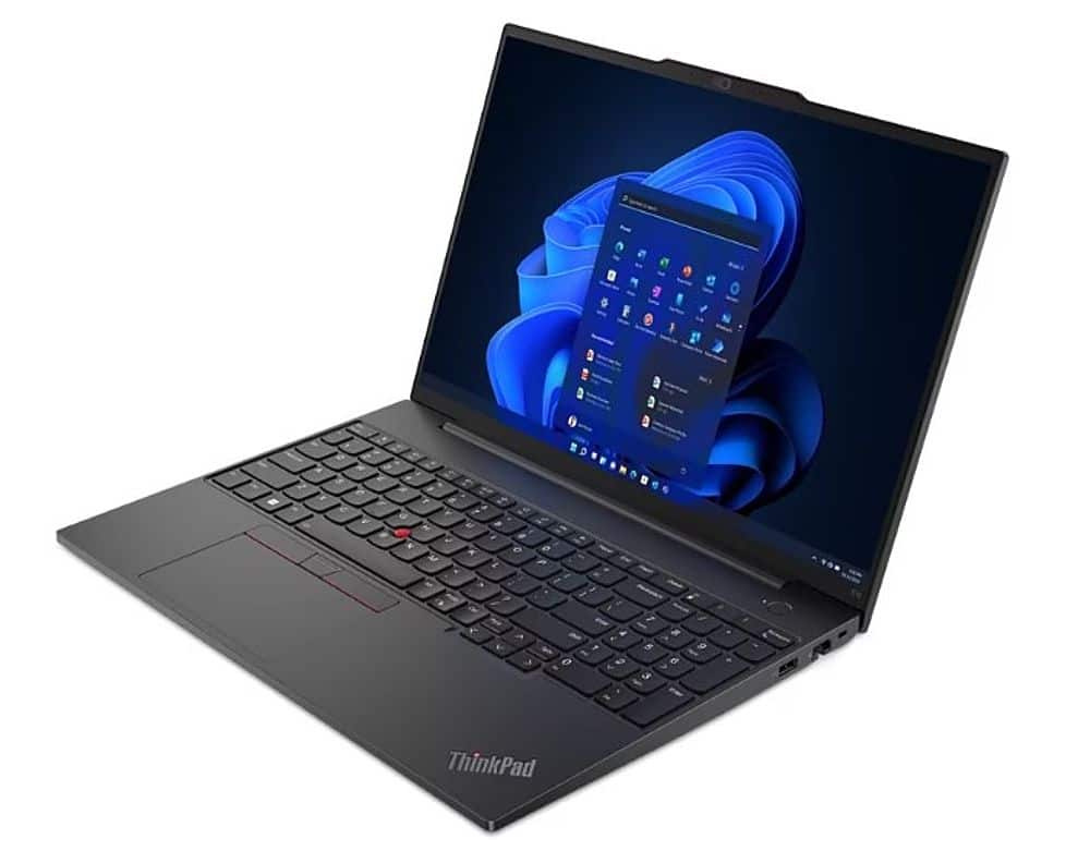 Alt View 11. Lenovo - ThinkPad E16 Gen 1 16" Laptop - Intel Core i5 with 16GB Memory - 256GB SSD - Black.