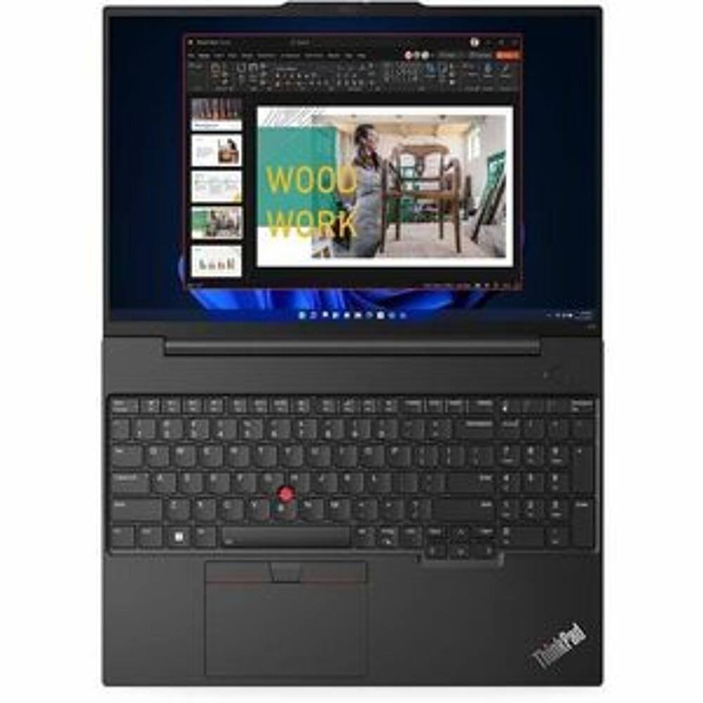 Alt View 7. Lenovo - ThinkPad E16 Gen 1 16" Touch-Screen Laptop - Intel Core i5 with 16GB Memory - 512GB SSD - Black.