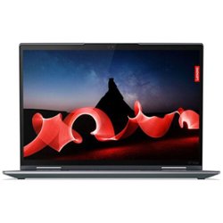 Lenovo - ThinkPad X1 Yoga Gen 8 2-in-1 14" Touch-Screen Laptop - Intel Core i5 with 16GB Memory - 256GB SSD - Gray - Front_Zoom