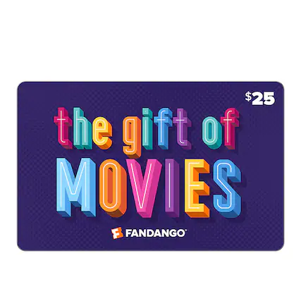 Front. Fandango - $25 Gift Card.