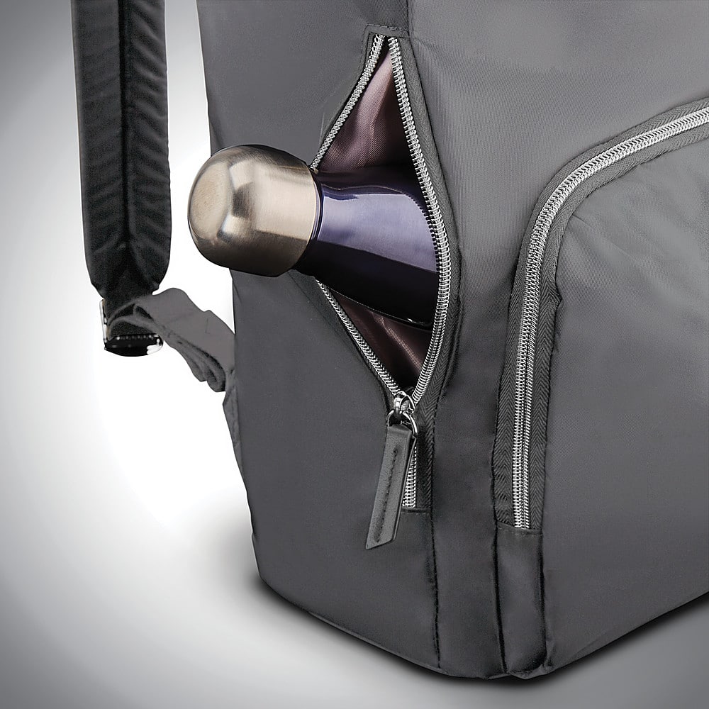 Alt View 12. Samsonite - Mobile Solution Deluxe Backpack - Silver Shadow.