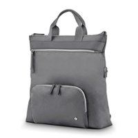 Samsonite - Mobile Solution Convertible Backpack - Silver Shadow - Front_Zoom