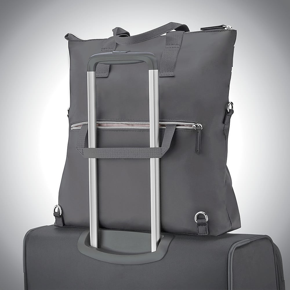 Alt View 14. Samsonite - Mobile Solution Convertible Backpack - Silver Shadow.