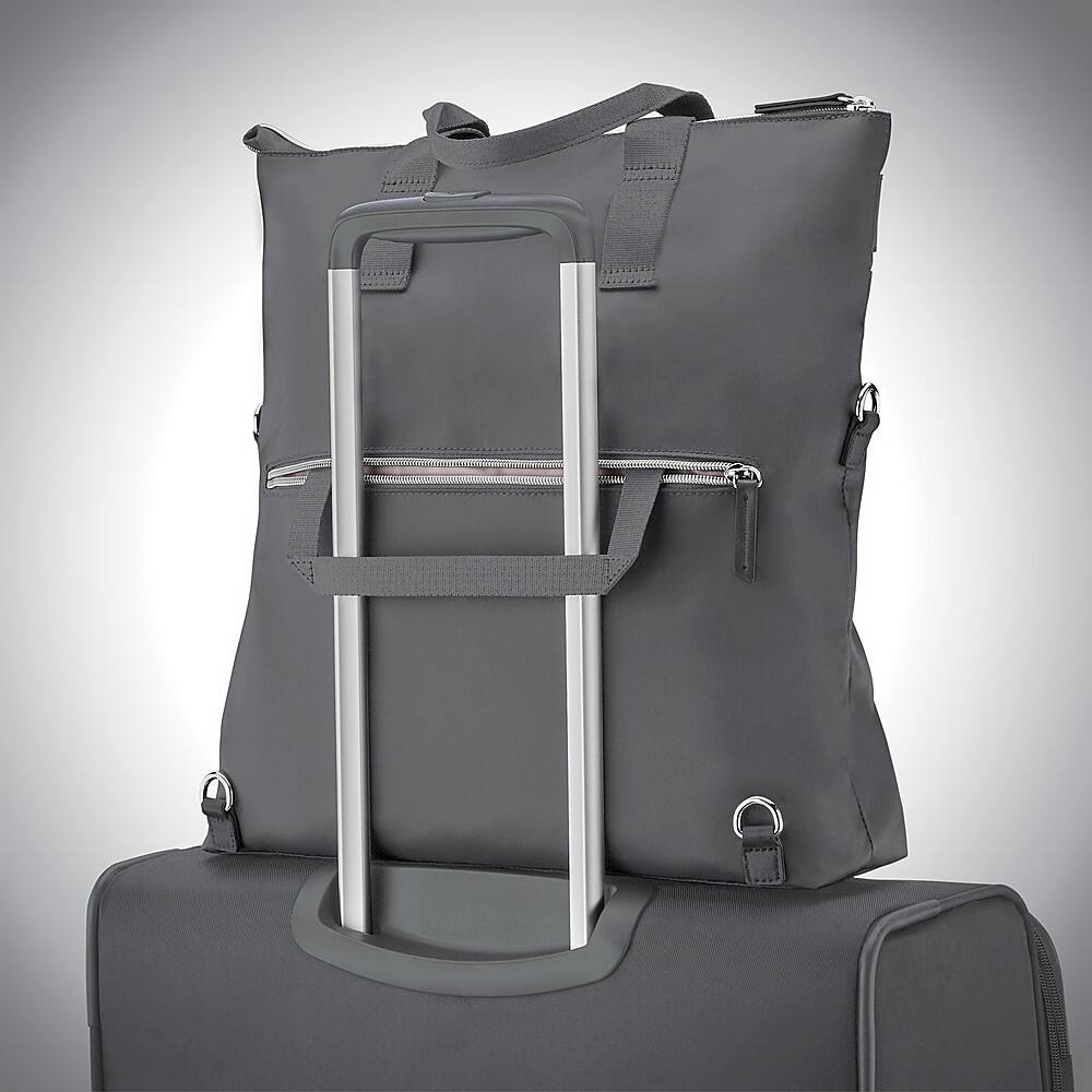 Alt View 14. Samsonite - Mobile Solution Convertible Backpack - Silver Shadow.