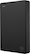 Front. Seagate - 5TB External USB 3.0 Portable Hard Drive with Rescue Data Recovery Services - Black.