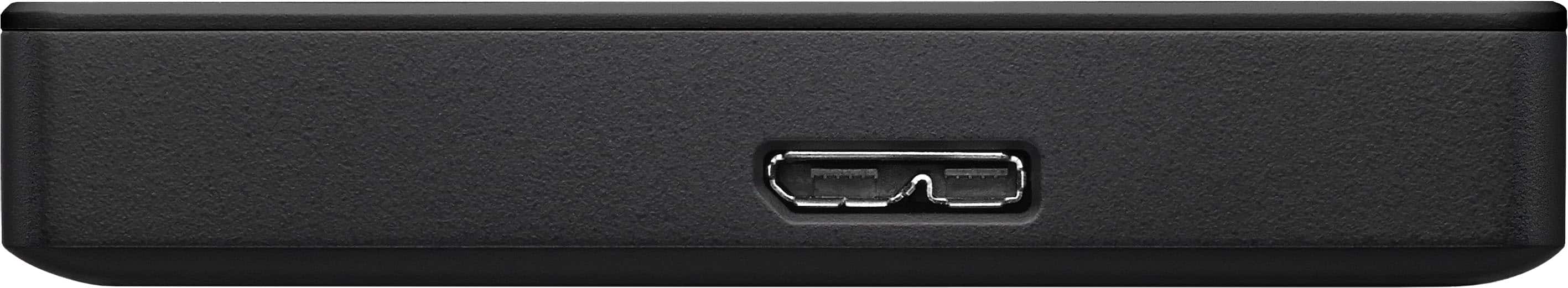 Alt View 15. Seagate - 1TB External USB 3.0 Portable Hard Drive with Rescue Data Recovery Services - Black.
