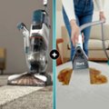 Left. Shark - CarpetXpert with Stainstriker Technology Corded Upright Deep Carpet and Upholstery Cleaner with Built-in Spot Remover - White.