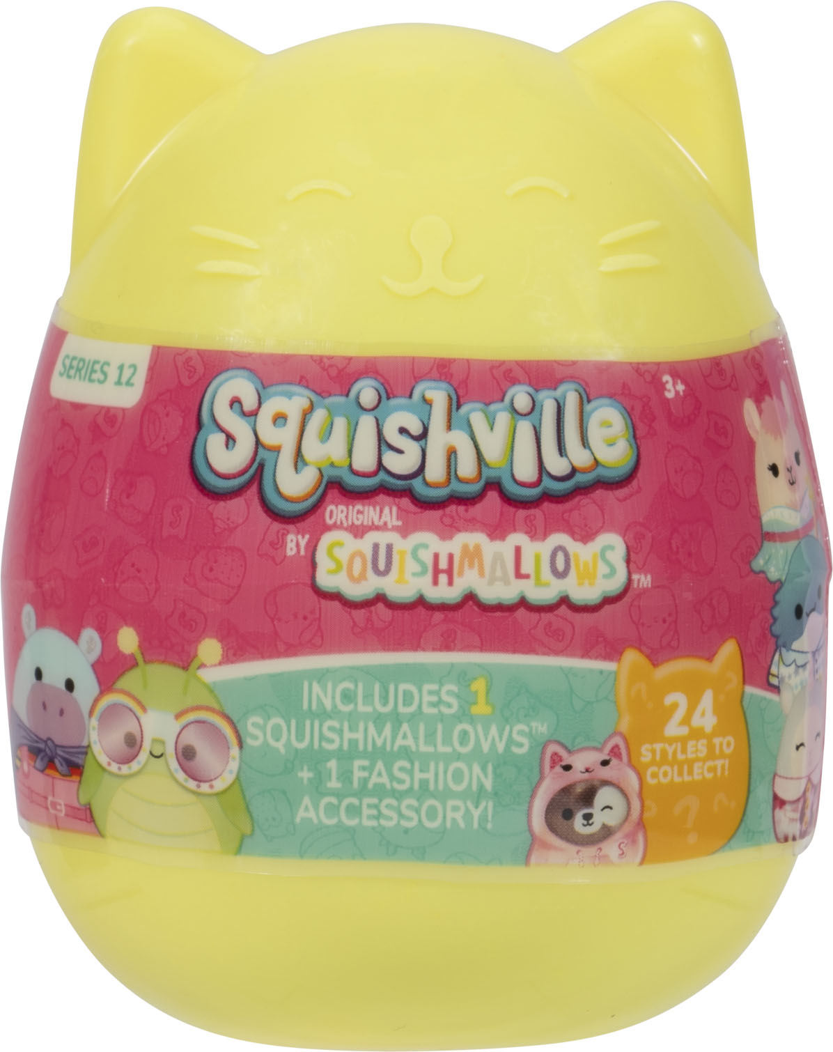 Squishville by Squishmallows Pink Play & Display