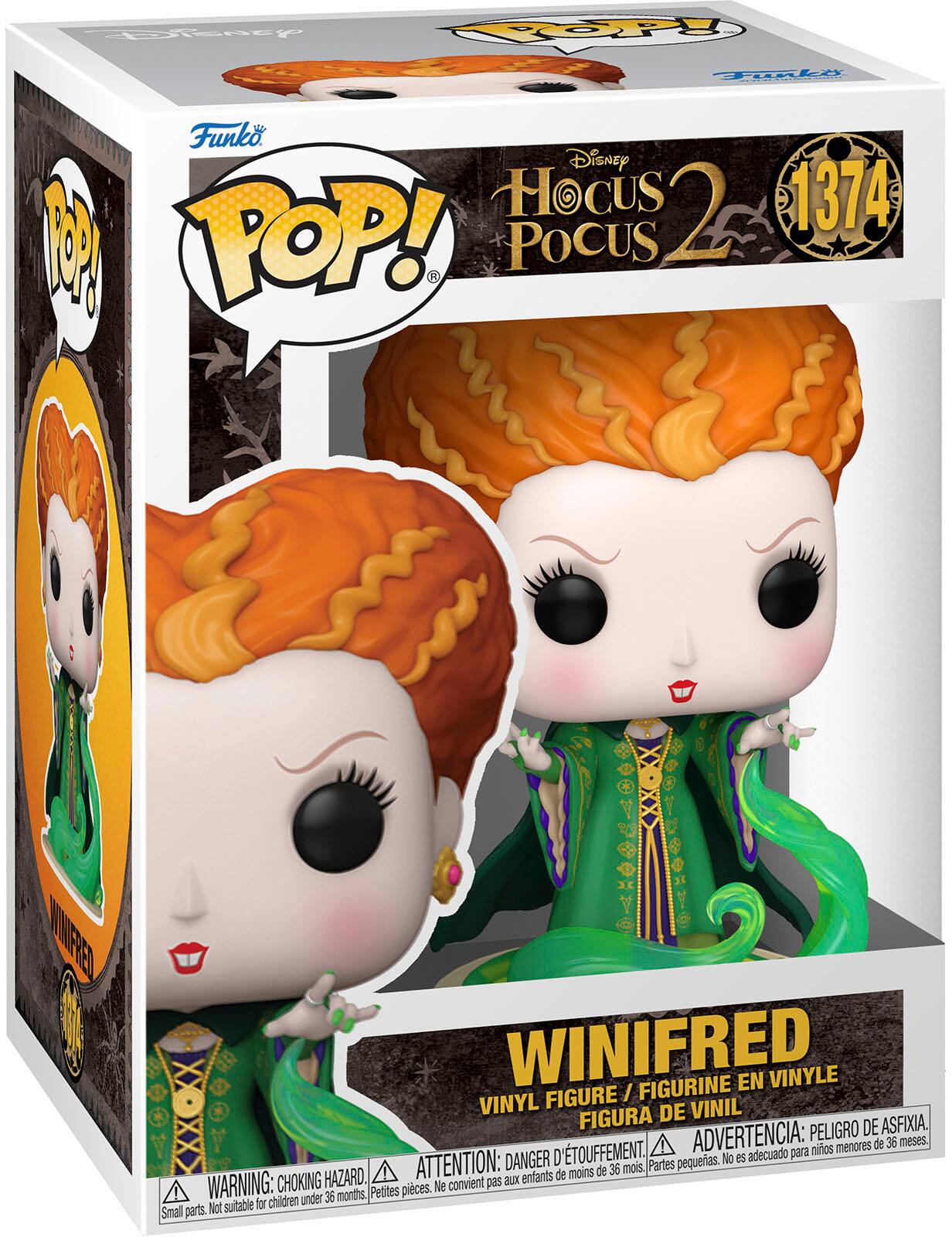 Angle. Funko - POP! Disney: Hocus Pocus 2- Winifred Sanderson.