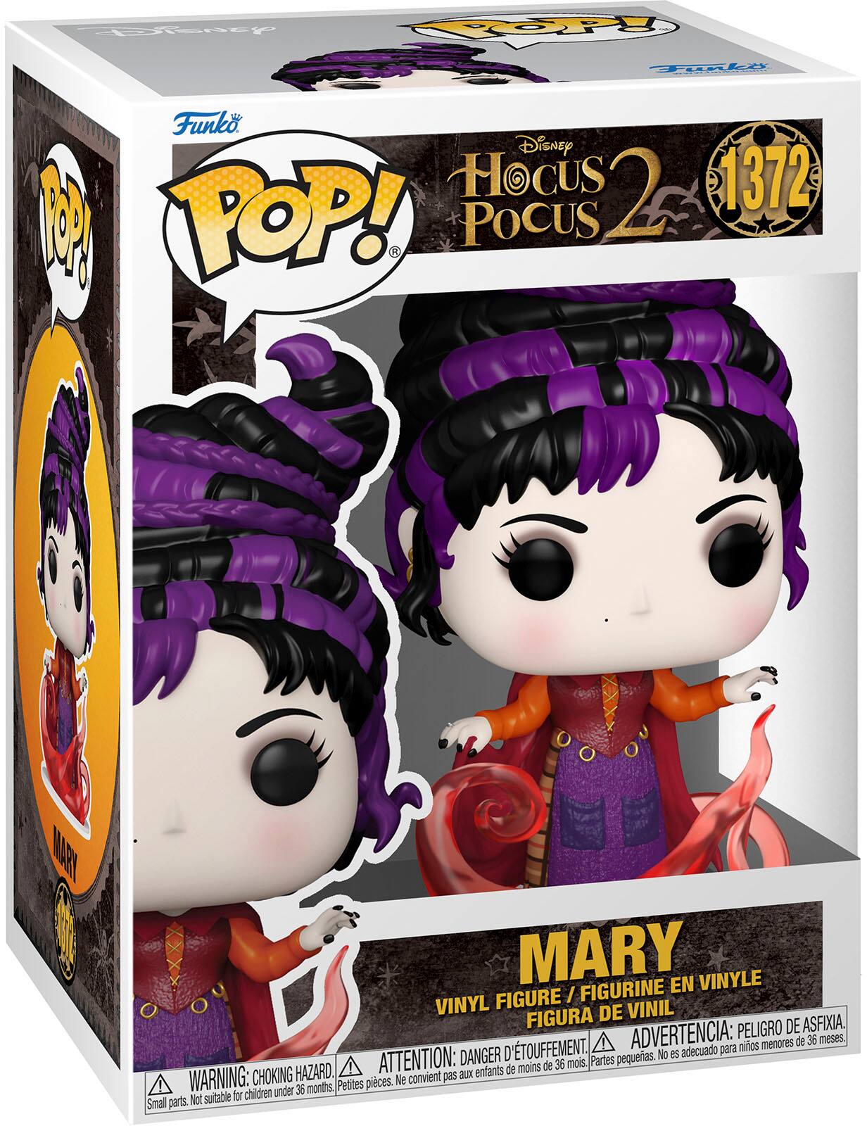 Angle. Funko - POP! Disney:  Hocus Pocus 2- Mary Sanderson.