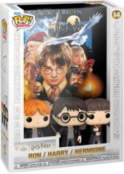 Funko - POP! Movie Posters: Harry Potter and the Sorcerer’s Stone- Harry Potter, Ron Weasley and Hermione Granger - Front_Zoom