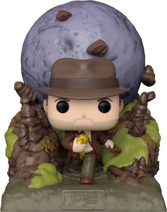 Front. Funko - POP! Moment: Indiana Jones- Indiana Jones Boulder Escape.