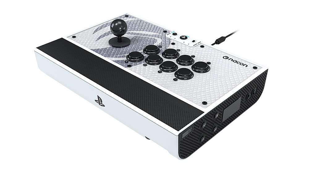 PDP Victrix Pro FS-12 Arcade Fight Stick: PlayStation 5, PlayStation 4, &  PC White 052-008-BTN-WH - Best Buy